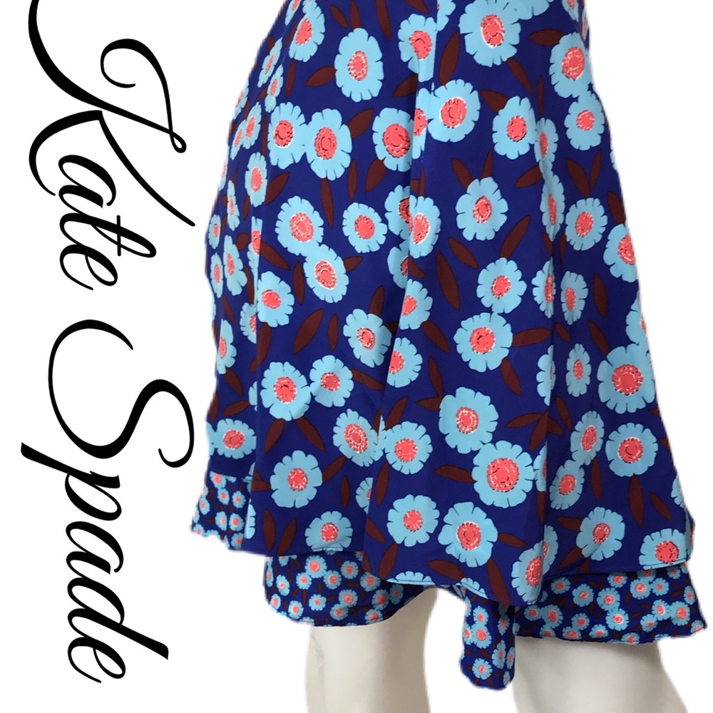 Kate Spade New York sz 8 100% Silk ❤️Lux❤️ Skirt